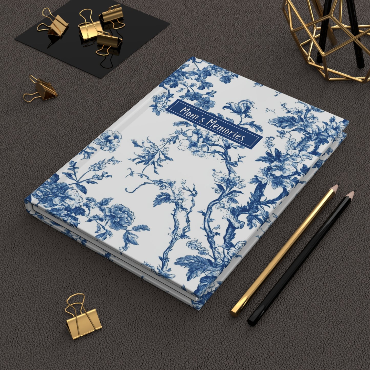 Personalized writing journal, Perfect Mother's Day Gift, Chinoiserie Notebook, Birthday, special occassion