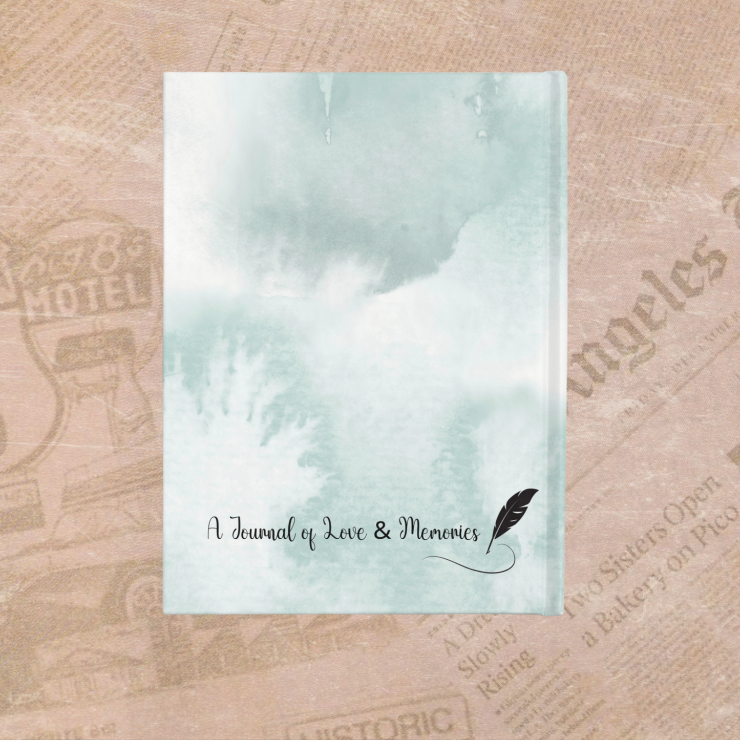 Writing Journal Poppy Bouquet - Personalized Journal, Mother's Day, Mom's Thoughts Notebook, Birthday, Special Occasion Diary, Ruled Lines
