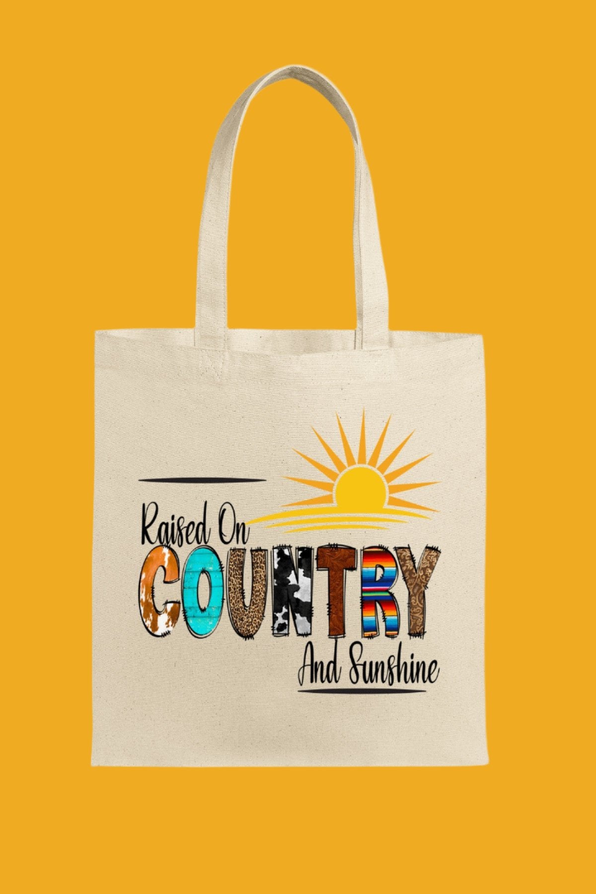 Country Sunshine Tote, Country Girl, Rural Country Living, Mom, Grandma, Friend, Sister, Birthday