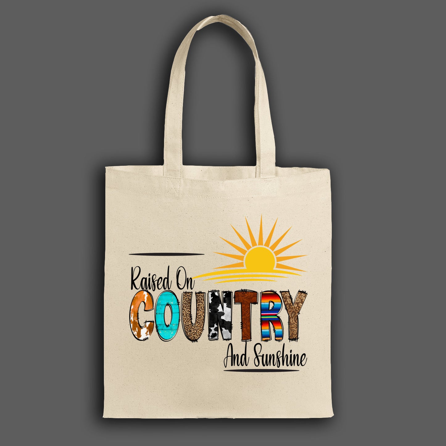 Country Sunshine Tote, Country Girl, Rural Country Living, Mom, Grandma, Friend, Sister, Birthday