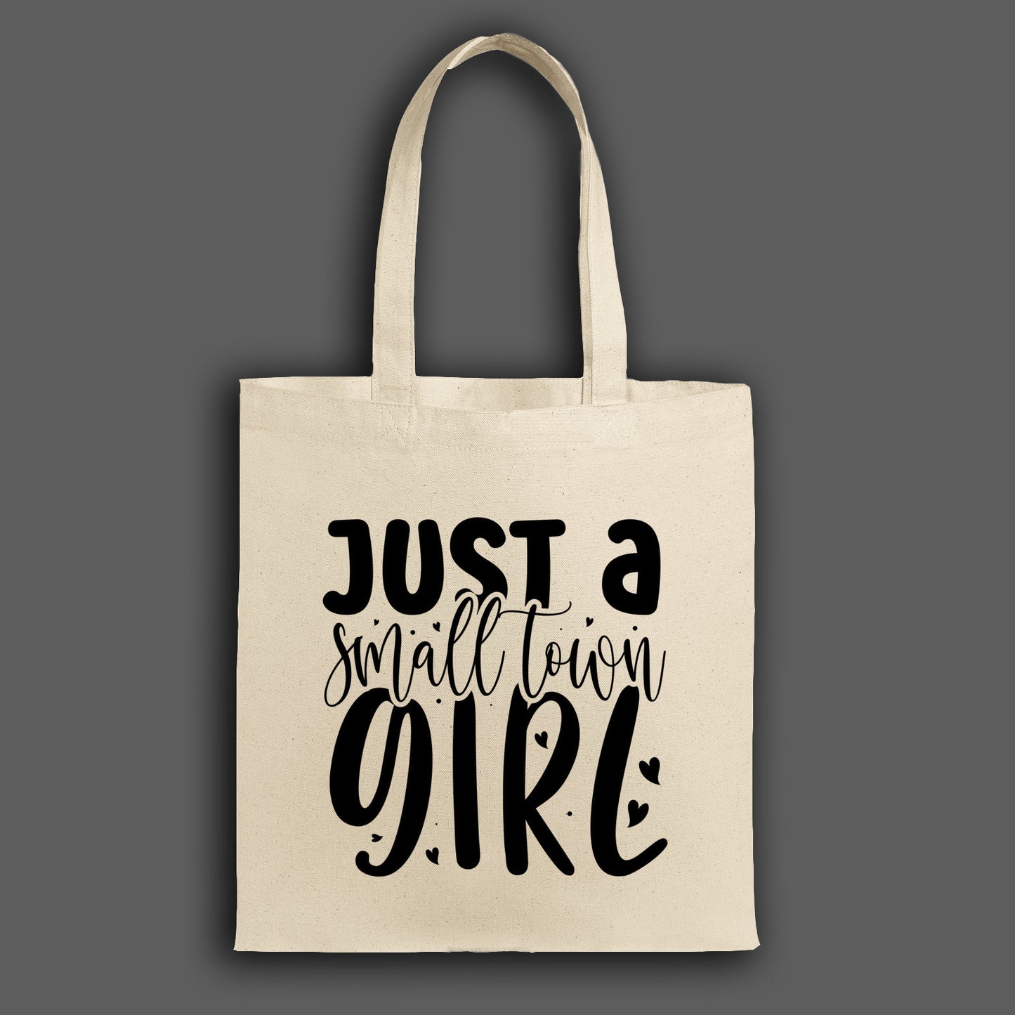 Tote Small Town Girl, Country Girl, Rural Living, Special Gift, Mom, Sister, Friend, Birthday