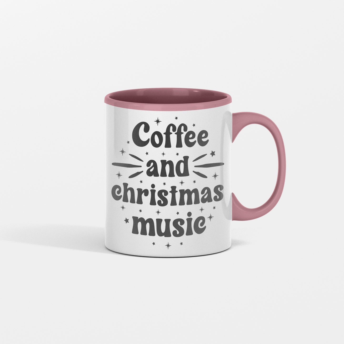 Christmas Mug, Coffee and Christmas Music Mug