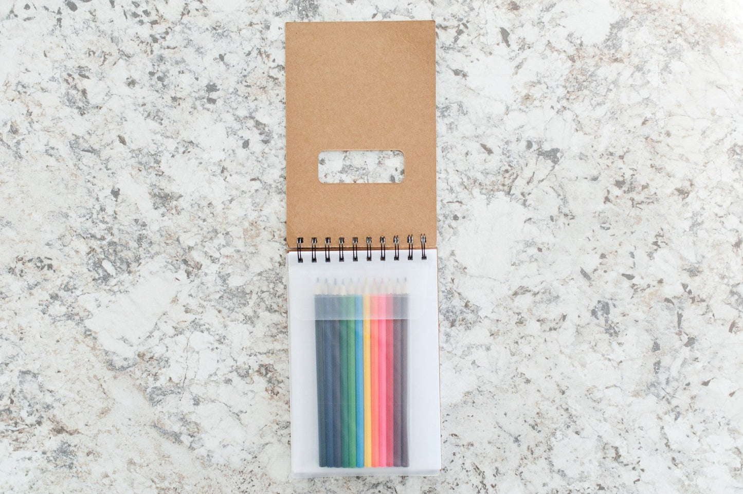 Personalized Sketch Pad for Kids, teens and aspiring and young artists, Sketchbook with name and cute Art design, colored pencils included, Art Journal
